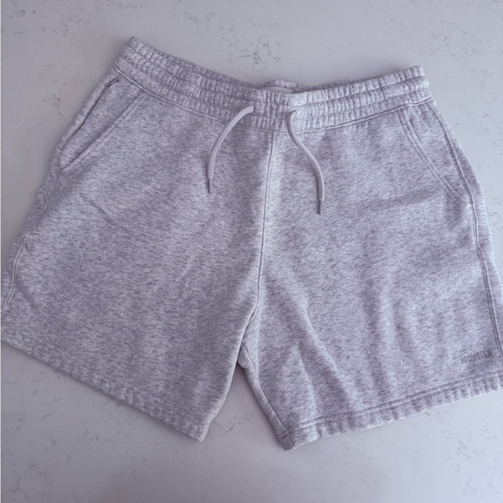 Hollister Light Gray Athletic Shorts